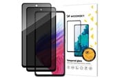 Puhelintarvikkeet - Näytönsuojat - Wozinsky Privacy Glass Tempered Glass Privatizing For Xiaomi Redmi Note 14S 2-Pack - 5907769378164