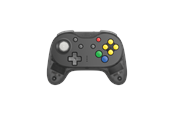 Pelit - lisävarusteet - Retro Fighters Brawler64 Pro - Smoke - Wireless Controller - Nintendo 64 - RET00909