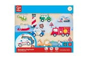 Leiki & Opi - Hape Emergency Vehicles Peg Puzzle - E1457K