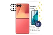 Puhelintarvikkeet - Näytönsuojat - Wozinsky Black  Full Camera Glass for Samsung Galaxy Z Flip 7 Set of 2 - 5907769379956