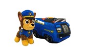 Hahmot - Paw Patrol 2-in-1 Vehicle Plush w/Chase 15 cm - 97283 / 6075428