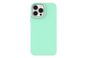 Puhelin - Kannet ja kotelot - Hurtel Eco Case for iPhone 14 Plus Silicone Degradable Cover Mint Green - 9145576264812