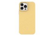 Puhelin - Kannet ja kotelot - Hurtel Eco Case for iPhone 14 Plus Silicone Degradable Cover Yellow - 9145576264836
