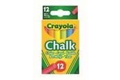 Kirjoitus- ja piirustustarvikkeet - Crayola Washable Chalk Coloured 12 Pcs - 0281