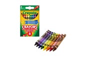 Kirjoitus- ja piirustustarvikkeet - Crayola Crayons 8 Pcs - 52-3008