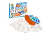 Kirjoitus- ja piirustustarvikkeet - Crayola Color Wonder Magic Light Up Brush Bluey - 75-7195