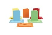 Kirjekuoret & Laatikot - Creativ Company Cards and Envelopes Various Colors 50 Sets - 23107