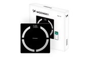 Muut henkilökohtaiset hygieniatuotteet - Wozinsky WIWL-30 Smart Bluetooth Bathroom Scale - Black - 5907769384325