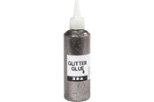 Harrastustarvikkeet - Creativ Company Glitter Glue Silver 118ml - 31831