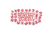 Luovat leikit - Colorations - Easy Grip Capital Letters Stamps 26 pcs. - CHUPSTMP
