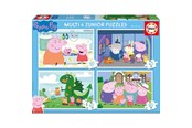 Palapelit - Educa 20-40-60-80 Peppa Pig Multi 4 - 20329