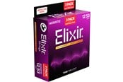 Musiikki-instumentit & DJ-laitteet - Elixir Strings 16569 - Phosphor Bronze - Akustiset kielet - Nanoweb - Light (12-53) - 3 Pack - CEL 16569
