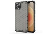 Puhelin - Kannet ja kotelot - Hurtel Honeycomb Case for iPhone 14 Plus Armored Hybrid Cover Black - 5907769348914