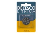 Akut ja Paristot - Deltaco battery x CR2450 - Li - CR2450-1B