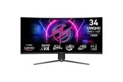 Näyttö - 34" MSI MPG 346CQRF X24 - 3440x1440 (UWQHD) - 240Hz - VA - 98W USB-C - MPG 346CQRF X24
