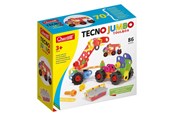 Rakennussarjat - Quercetti Tecno Jumbo with Storage Box 84pcs. - 06150