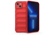 Puhelin - Kannet ja kotelot - Hurtel Magic Shield Case for iPhone 14 Plus Flexible Armored Cover Red - 9145576266311