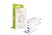 Puhelin - Adapterit & Laturit - Mobile Origin 40W GaN Wall Charger PW22 - 2x USB-C + 2x USB-A - MO-40WCH-PW22