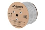 Verkkokaapelit - Lanberg bulk cable - 305 m - pantone cool grey 5C - Harmaa - 305m - LCUF6L-11CU-0305-S