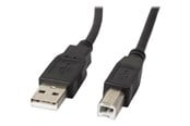 USB kaapelit - Lanberg - USB cable - USB to USB Type B - 50 cm - CA-USBA-10CC-0005-BK