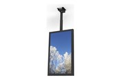 Seinäkiinnitys, AV-kiinnikkeet & AV-kalusteet - HI-ND mounting kit - portrait - for digital signage LCD panel - black - Max - recommended for 49" - CC4925-5201-02