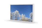 Seinäkiinnitys, AV-kiinnikkeet & AV-kalusteet - HI-ND mounting kit - landscape - for LCD display - white - Max - recommended for 98" - WC9812-0201-51