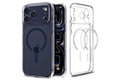 Puhelin - Kannet ja kotelot - Spigen Ultra Hybrid MagSafe - clear deep blue - iPhone 17 Pro Max - ACS11108
