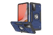 Puhelin - Kannet ja kotelot - Wozinsky Ring Armor Armored Hybrid Case Cover + Magnetic Holder Samsung Galaxy A72 4G Blue - 9111201935846