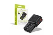 Puhelin - Adapterit & Laturit - Mobile Origin 35W Travel Adapter - EU/US/UK/AU PW25 - black - MO-PW25-BLK