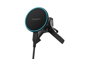 Puhelin - Adapterit & Laturit - Spigen Essential MagSafe Wireless Car Charger EV15MAQ - black - Air vent - ACP10513