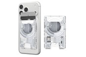 Puhelin - Muut lisävarusteet - Spigen Ultra Hybrid Wallet MagSafe - zero one white - AFA11305