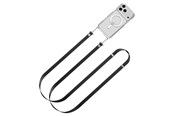 Smartwatch - Lisävarusteet - Spigen Crossbody Lanyard Strap (Strap 1P + Connector 2P) DA30L - black - iPhone 17 Lanyard Case - AFA10614
