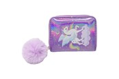 Lisätarvikkeet kouluun - Tinka PURSE PURPLE UNICORN WALLET - 8-801727