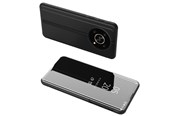 Puhelin - Kannet ja kotelot - Hurtel Clear View Case for Honor X9 / X9 5G / X30 / Magic4 Lite Flip Cover Black - 9145576266892