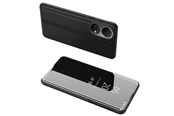 Puhelin - Kannet ja kotelot - Hurtel Clear View Case for Honor X7 / Honor Play 30 Plus flip Cover Black - 9145576266915