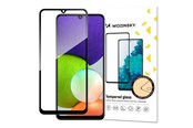 Puhelintarvikkeet - Näytönsuojat - Wozinsky Super Durable Full Glue Tempered Glass Full Screen With Frame Case Friendly Samsung Galaxy A22 4G Black - 9111201939394