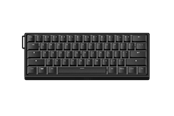Näppäimistöt - Wooting 60HE v2 - US-ANSI - Non-Split - Aluminum - Pelinäppäimistö - ilman numpadia - Englanti (US) - Musta - WK3C-US1-TIK-ABK1