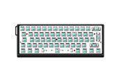 Näppäimistöt - Wooting 60HE v2 - ISO - Non-Split - Aluminum - Pelinäppäimistö - ilman numpadia - ISO - Musta - WK3C-ISO-TIK-ABK1