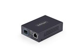 Toistimet & Lähettimet - StarTech.com MCM10G6SSFP 10GbE Multi-Gigabit Open SFP+ Fiber Media Converter Standalone 10 Gigabit Ethernet RJ-45 to 10GBASE-X SFP+ Single-Mode / Multi-Mode 16K Jumbo Frames - TAA - MCM10G6SSFP
