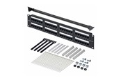 Lisätarvikkeet - StarTech.com patch panel - 2U - 19" - 110 punch-down - CPANEL48