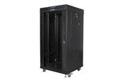 Räkit - Rack - Lanberg FF01 series V2 - rack - 600 x 600 flat pack with glass door LCD - 22U - FF01-6622-12BL