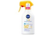 Kasvojen hoito - Nivea Kids Sensitive Trigger Spray SPF50+ 250ml - 4006000233826