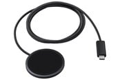 Puhelin - Adapterit & Laturit - Samsung Qi2 25W Magnet Wireless Charger - Dark Grey - EP-P2900BBEGWW