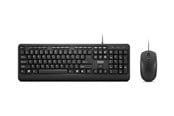 Näppäimistöt - Lenovo 160 Wired Combo - keyboard and mouse set - QWERTY - US - black Input Device - Näppäimistö ja Hiirisetti - Englanti (US) - Musta - GX31L52655
