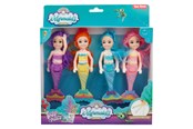 Nuket & tarvikkeet - Toi-Toys Mermaids Mermaid Doll Sisters 4pcs. - 05878A