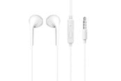 Kuulokkeet - Dudao Wired Earbuds 3.5mm Mini Jack 1.15m - White - 6976625335695