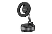 Puhelin - Muut lisävarusteet - Dudao F24X MagSafe Compatible Car Mount with Suction Cup - Black - 6977196682850