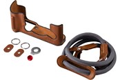 Muut  - SmallRig 5670 Leather Half Case Kit for FUJIFILM X-T30 / X-T30 II / X-T30 III Brown - 5670