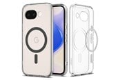 Puhelin - Kannet ja kotelot - Spigen Ultra Hybrid MagSafe - Clear Graphite - Google Pixel 10a - ACS11277