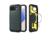 Puhelin - Kannet ja kotelot - Spigen Tough Armor MagSafe - Abyss Green - Google Pixel 10a - ACS11282